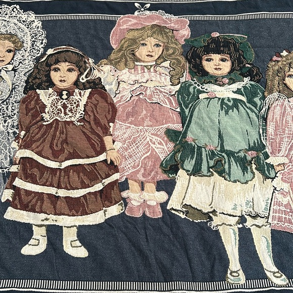 Vintage Tapestry Throw Blanket - Picture 2 of 8